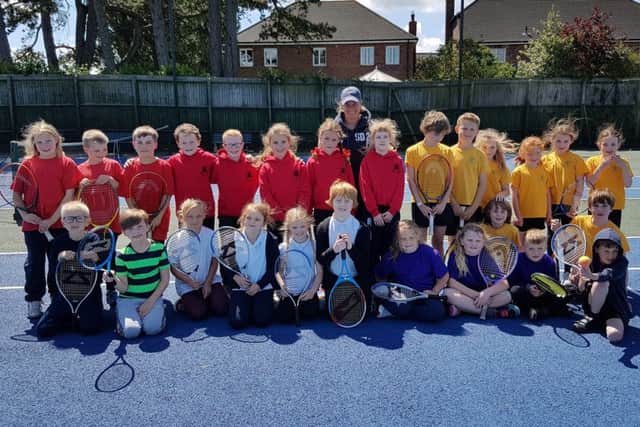 Four schools entered the tennis championships EMN-170615-112159002