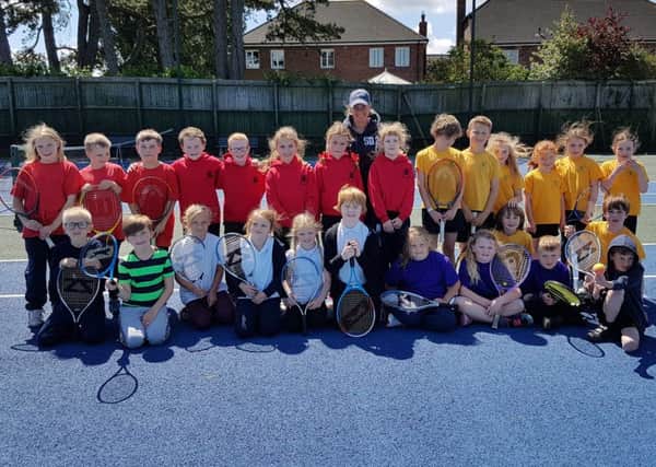 Four schools entered the tennis championships EMN-170615-112159002