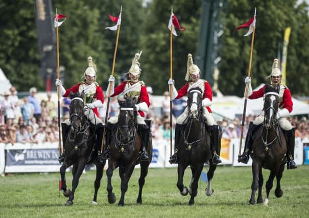 The Musical Ride of the Household Cavalry Mounted Regiment, who will be performing at the Defence Animal Centre open day at Melton EMN-170616-145328001