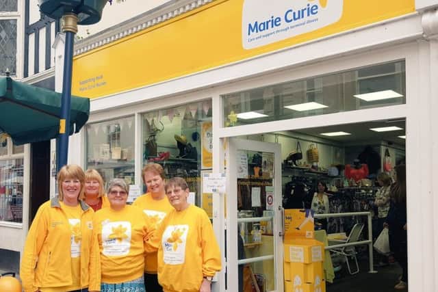 The Melton Mowbray Marie Curie Fundraising Group PHOTO: Supplied EMN-170106-165749001