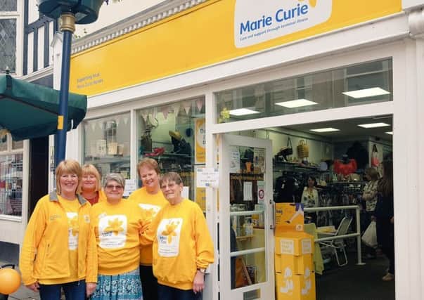 The Melton Mowbray Marie Curie Fundraising Group PHOTO: Supplied EMN-170106-165749001