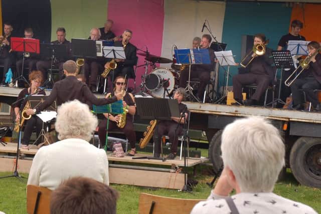 The Belvoir Big Band entertain at Hose Fest PHOTO: Tim Williams