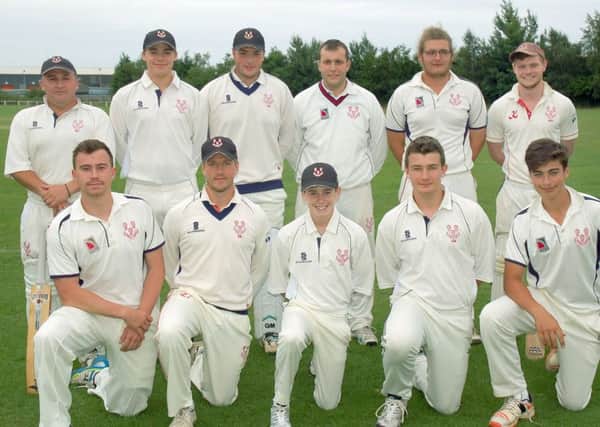 Thorpe Arnold's Belvoir League side which won the league's Frank Woodhead Cup last season EMN-170627-172454002