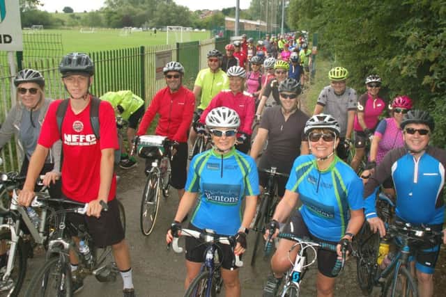 All set for the start from Melton PHOTO: Tim Williams