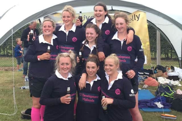 The team of Ellis Nicholls, Izzy Machin, Leah Niamh, Olivia Parry, Penny Mee, Eve Radoja, Jane Riley, Emma Haywood and Fran Segalov pulled their way to the East Midlands title EMN-170628-133919002