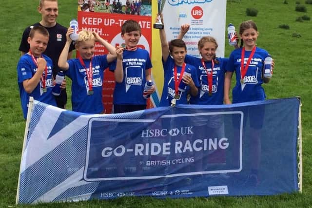 The Stathern Primary School Y5/6 cycling team celebrate another county title EMN-170629-155557002