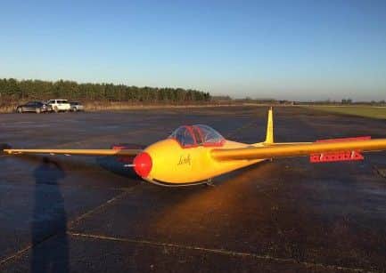 LF-107 Lunak Glider PHOTO: Buckminster Gliding Club