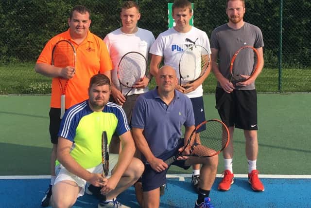 Hamilton Tennis Club men's second team EMN-171107-160839002