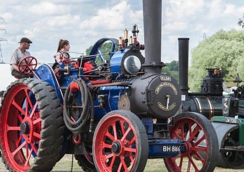 A huge traction engine PHOTO: Rob Inglis