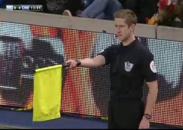 Asfordby referee John Brooks was linesman for the FA Cup final last year EMN-170725-165857002