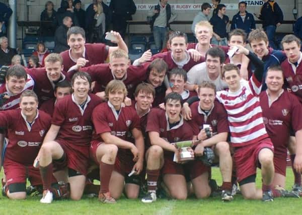 Jack White was part of the Melton RFC Under 17s side which won the RFU National Bowl in 2008 PHOTO: Greg Strachey EMN-170727-102852002