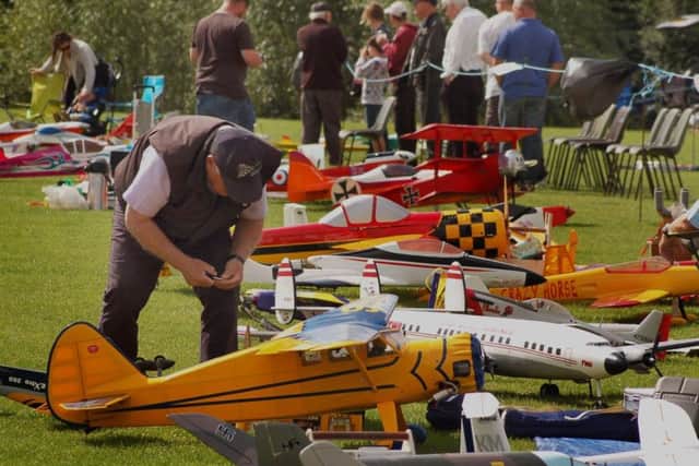 Chocks away for a fine flying day PHOTO: Tim Williams