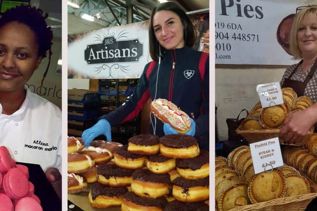 Lovely pastry treats from Allena, J&S Artizans and Pinfold Pies PHOTO: Tim Williams