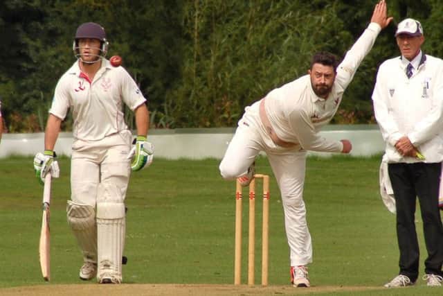 Nick Watchorn took three wickets for Park to restrict Thorpe's progress EMN-170808-113111002