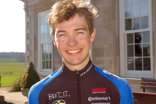 Tom Chandler represents Scotland on the track under the tutelage of Melton's Gary Coltman who is head of performance with Scottish Cycling EMN-170908-095636002