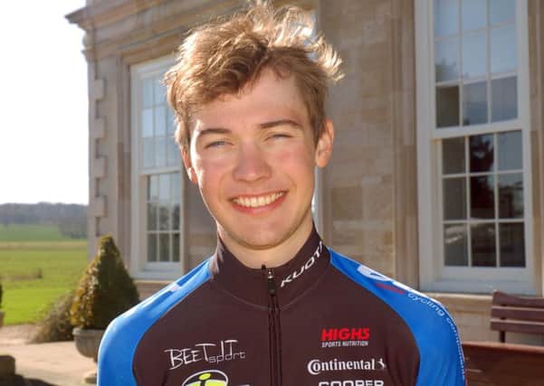 Tom Chandler represents Scotland on the track under the tutelage of Melton's Gary Coltman who is head of performance with Scottish Cycling EMN-170908-095636002