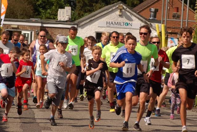 The start from Hamilton Tennis Club PHOTO: Tim Williams