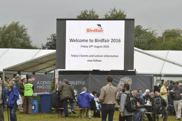 Busy crowds at the Birdfair PHOTO: Supplied