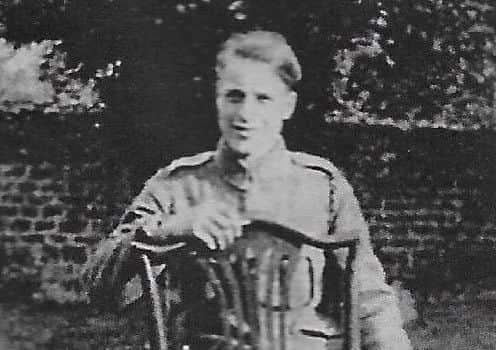 Thomas Bernard Goodson, who is listed on the memorial wall at Tyne Cot military cemetery as one of 34,000 with no known grave after he was killed during the Battle of Passchendaele during the First World War EMN-170908-145854001