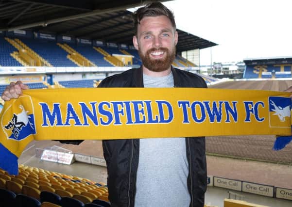 Paul Anderson scored in his third competitive outing for Mansfield Town EMN-170816-094209002