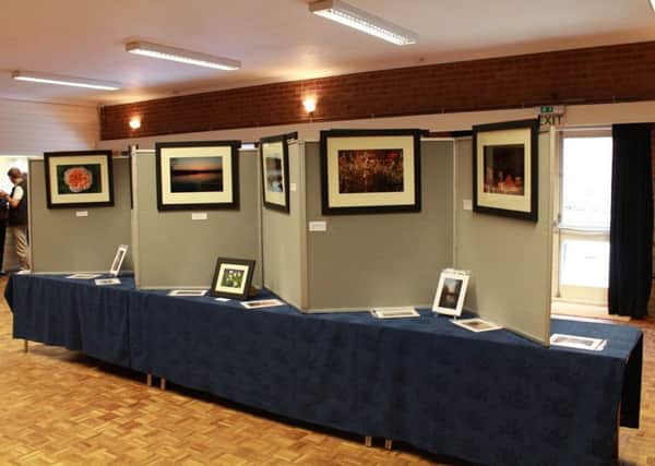 Photographs on display at Somerby Memorial Hall PHOTO: Supplied