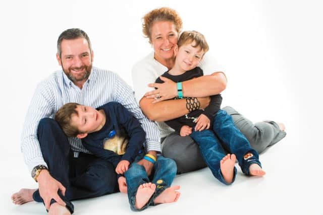 Melton couple Wayne and Kerry Clarkson with their sons, Evan (7) and four-year-old Logan EMN-170915-134942001
