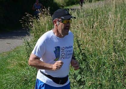 Richard Angrave doing a recent Melton parkrun PHOTO: Ray Walker