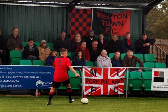 Melton Town will be hoping to fill their new stand for the visit of FC Bolsover in the FA Vase on Saturday EMN-170920-125656002