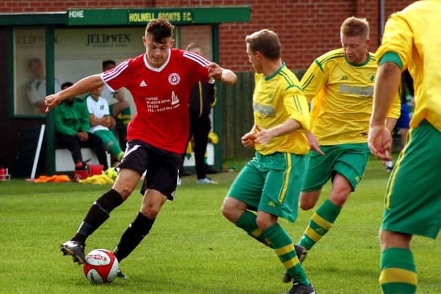 Dunkirk had the better of the first half in an evenly-fought cup tie EMN-170926-092846002