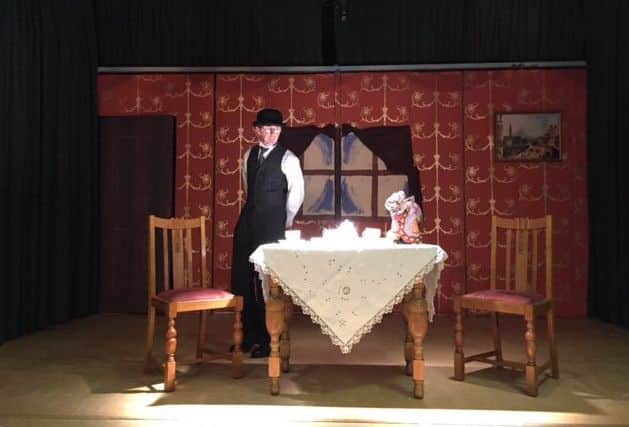 Andrew Horsey plays Inspector Lestrade in Holmes Sweet Holmes PHOTO: Supplied