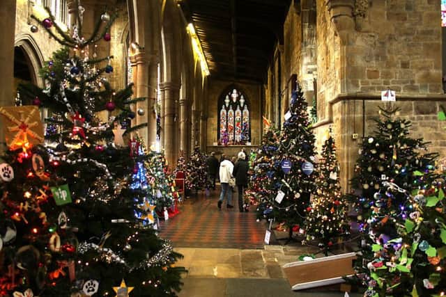 Decorated trees PHOTO: Steve Dixon