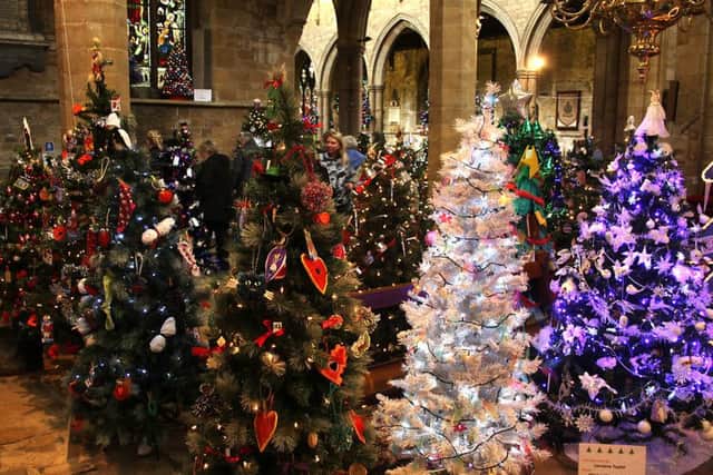 Decorated trees PHOTO: Steve Dixon