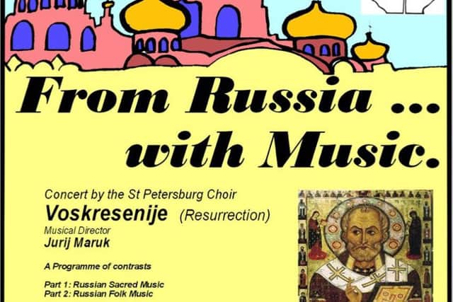 Voskresenije Choir are performing at St Mary's Church Bottesford PHOTO: Supplied