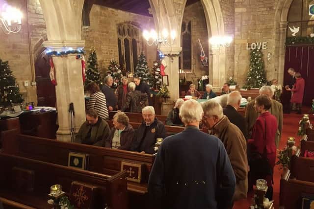 Harby Christmas Tree Festival PHOTO: Supplied