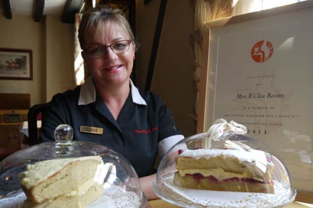 Louise Bushell, owner of Miss B's Tea Rooms EMN-170927-153440001