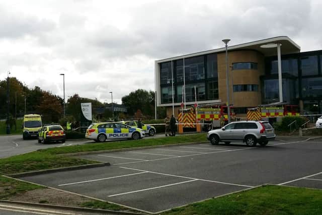 Ongoing incident at Melton Council offices EMN-170210-115835001
