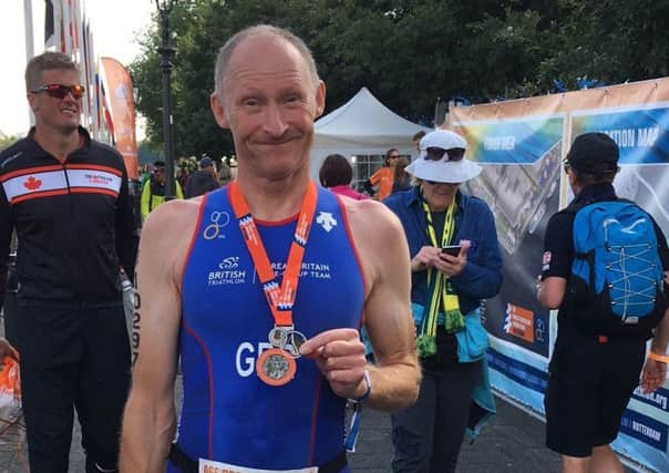 Rob Hipkin was second Briton home in his age group at the Triathlon Age Group World Championships EMN-170921-152125002