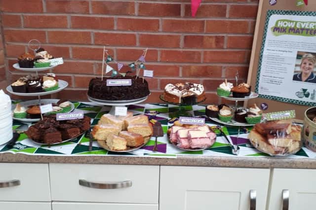 Cakes, cakes and more cakes for Macmillan at Jackie Wakefield's house PHOTO: Supplied