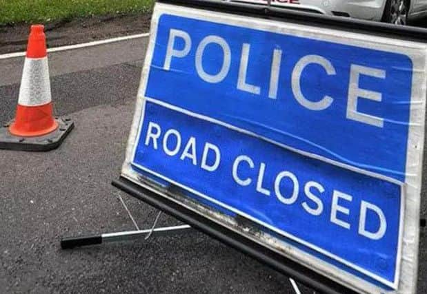 Road closed