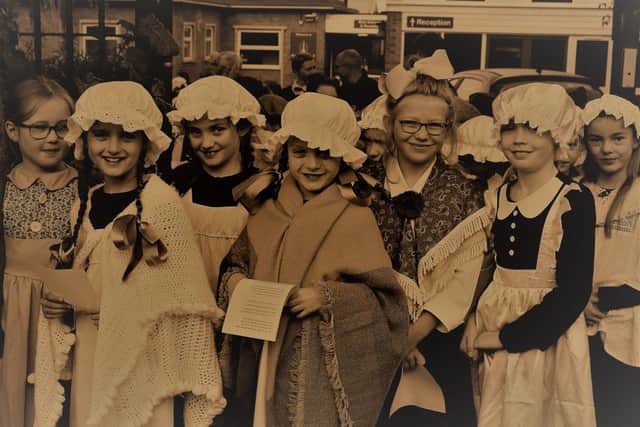 Schoolgirls in Victorian dress PHOTO: Supplied
