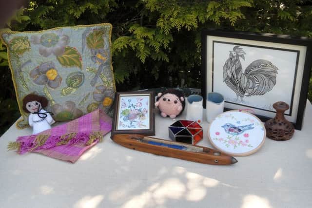 Work by the Burton Lazars Arts and Crafts Club PHOTO: Supplied