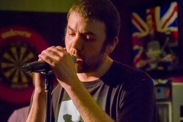 Matt Chubb singer in Dave The Rock Band PHOTO: Paul 'Manny' Manson
