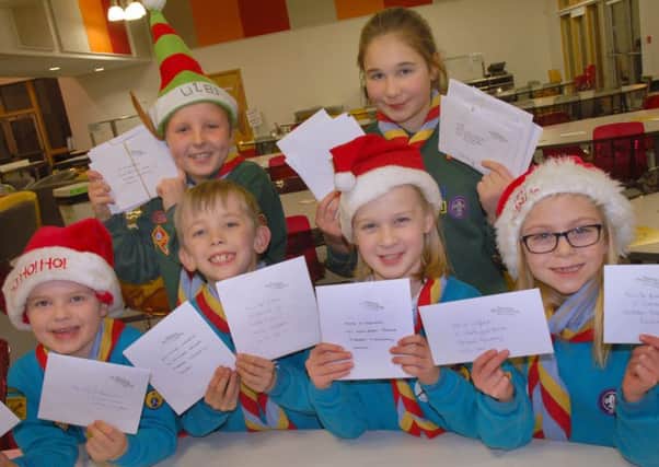 Melton scouts are getting ready to start their Christmas post delivery service PHOTO: Tim Williams