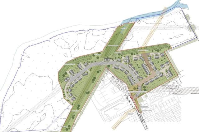 The site where GS Property Holdings is preparing to submit an outline planning application to Melton Borough Council for up to 94 one, two and three bedroom homes on a currently disused site off Lake Terrace EMN-171115-170830001