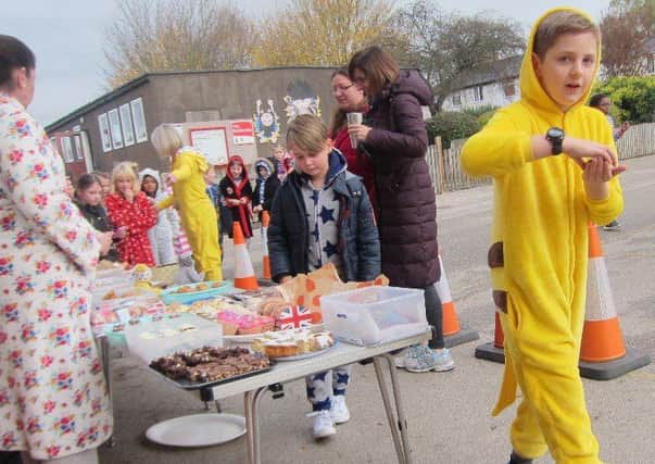 Brownlow raised funds for Children in Need with a giant pyjama party. The staff also baked and brought in cakes to sell at break time on Friday. A magnificent Â£804 was raised PHOTO: Supplied