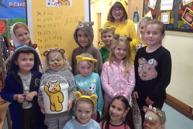 Swallowdale raised Â£500 for Children in Need with a cake sale and a pyjama day PHOTO: Supplied