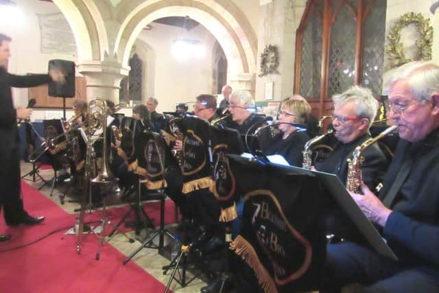 Belvoir Big Band at St James's Church, Burton Lazars PHOTO: Kumiko Barker
